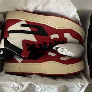 Diesel S- Ukiyo Mid Mars Red/ Star White/ Black